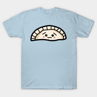 Worried Empanada Kawaii Dumpling T-Shirt